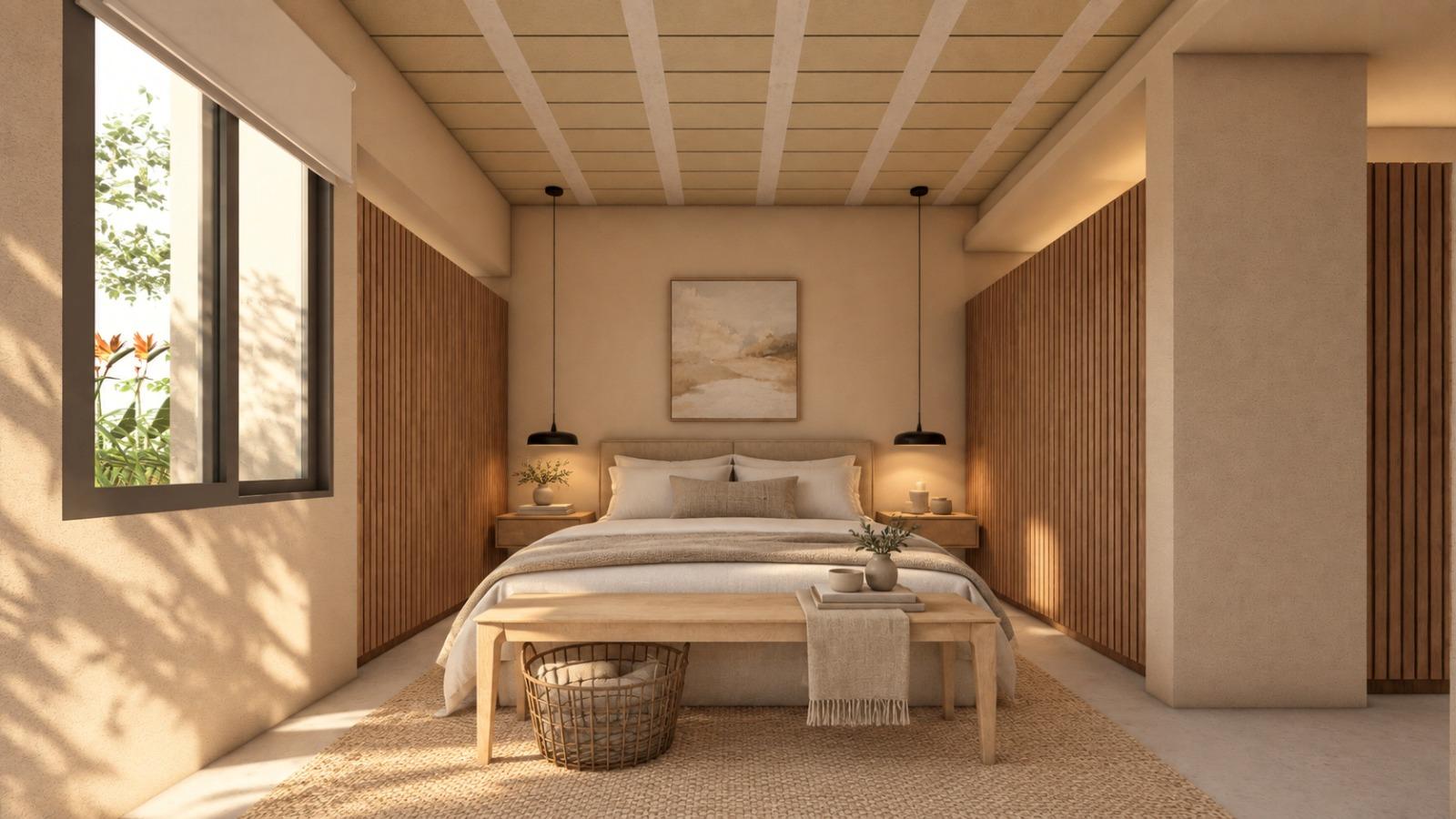 Interior del departamento de 2 recámaras, 2 baños, 90 m² en KOOP